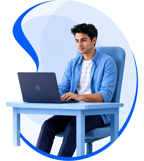 Proactive AI seller illustration