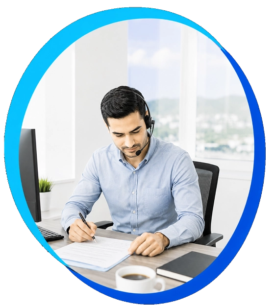 AI seller for contact centers illustration